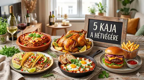 5 kaja a hétvégére